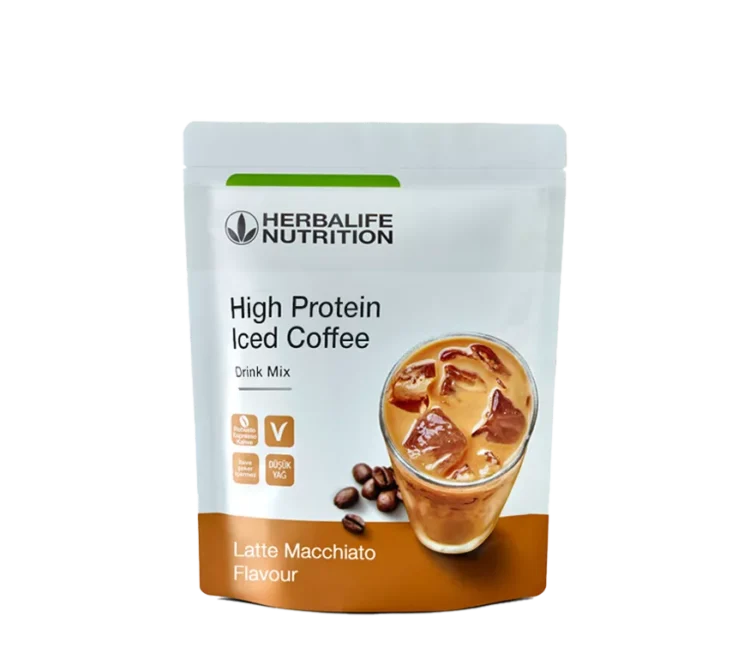 Yüksek Proteinli Soğuk Kahve Karışımı Latte Machiato 308gr